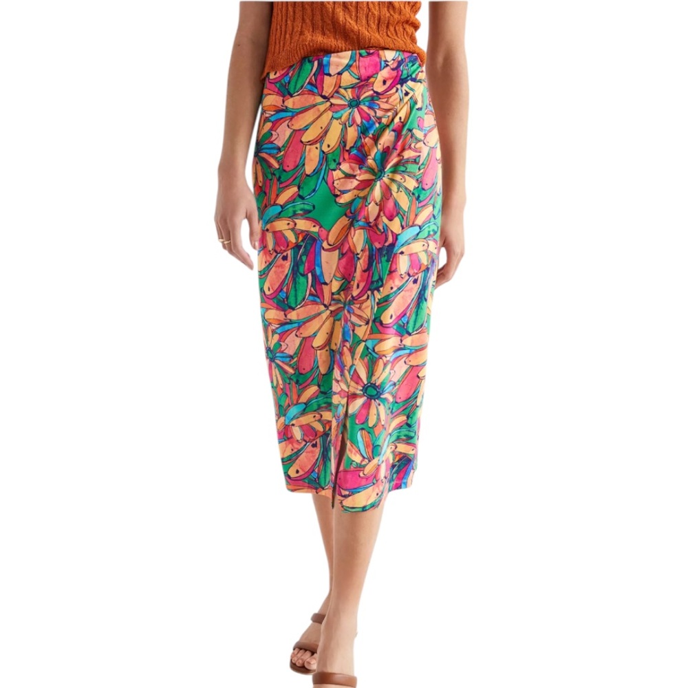 Farm Rio Getaway Midi Skirt size M